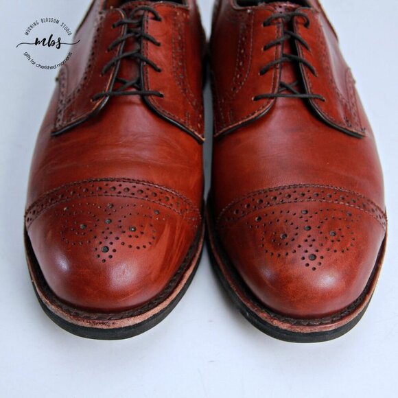 Allen Edmonds Sanford Cap Toe Oxfords Walnut‎ Men 11 main image 5